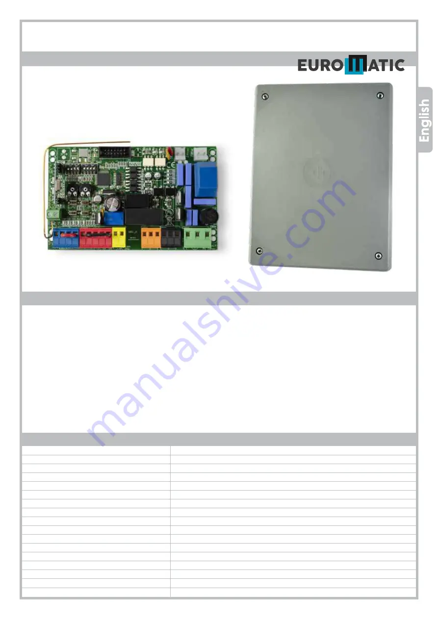 Euromatic PQ81A Instruction Manual Download Page 1