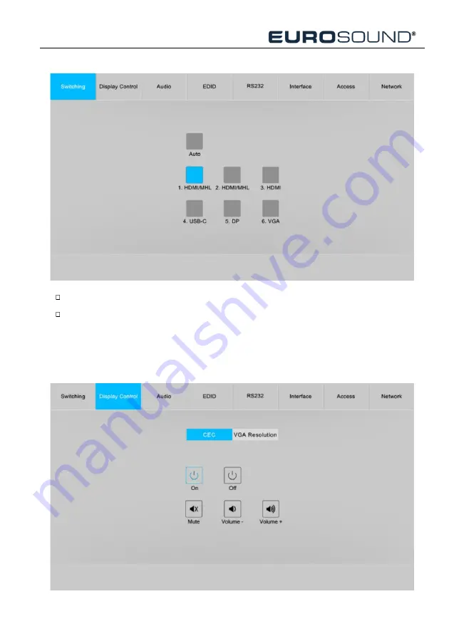 Eurosound SW311A-4K User Manual Download Page 18