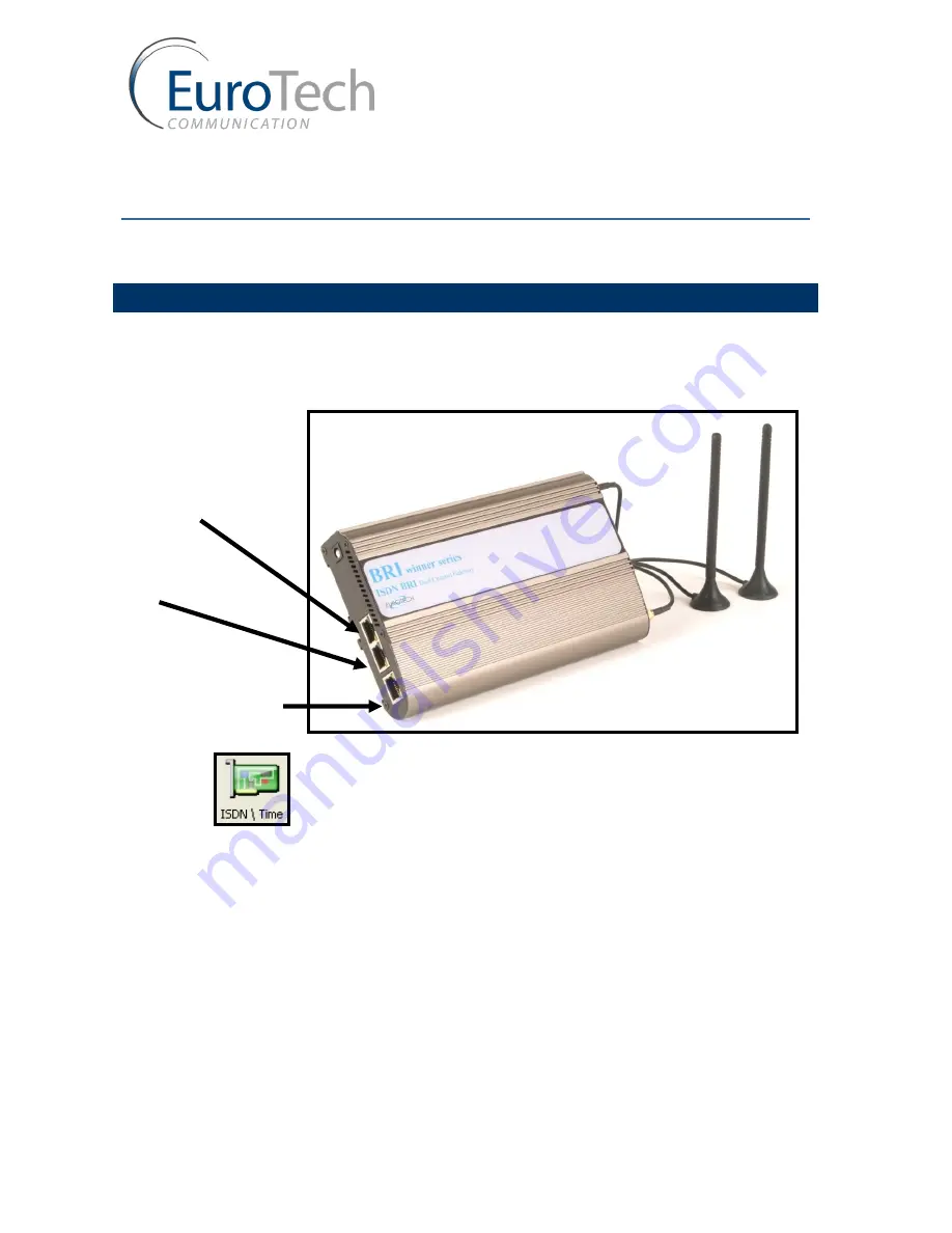 Eurotech BRI ISDN User Manual Download Page 16