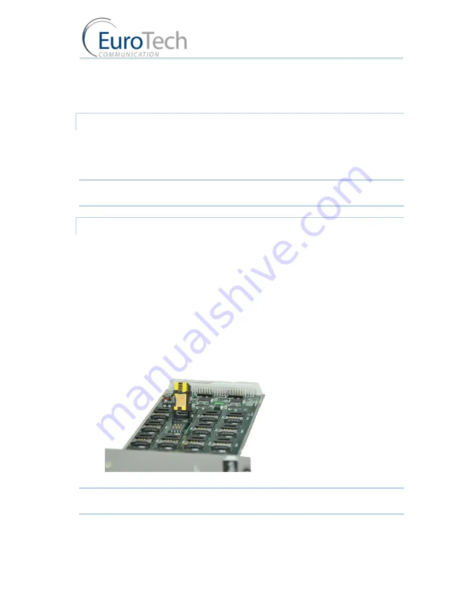 Eurotech VoIP2 ALL Series User Manual Download Page 10