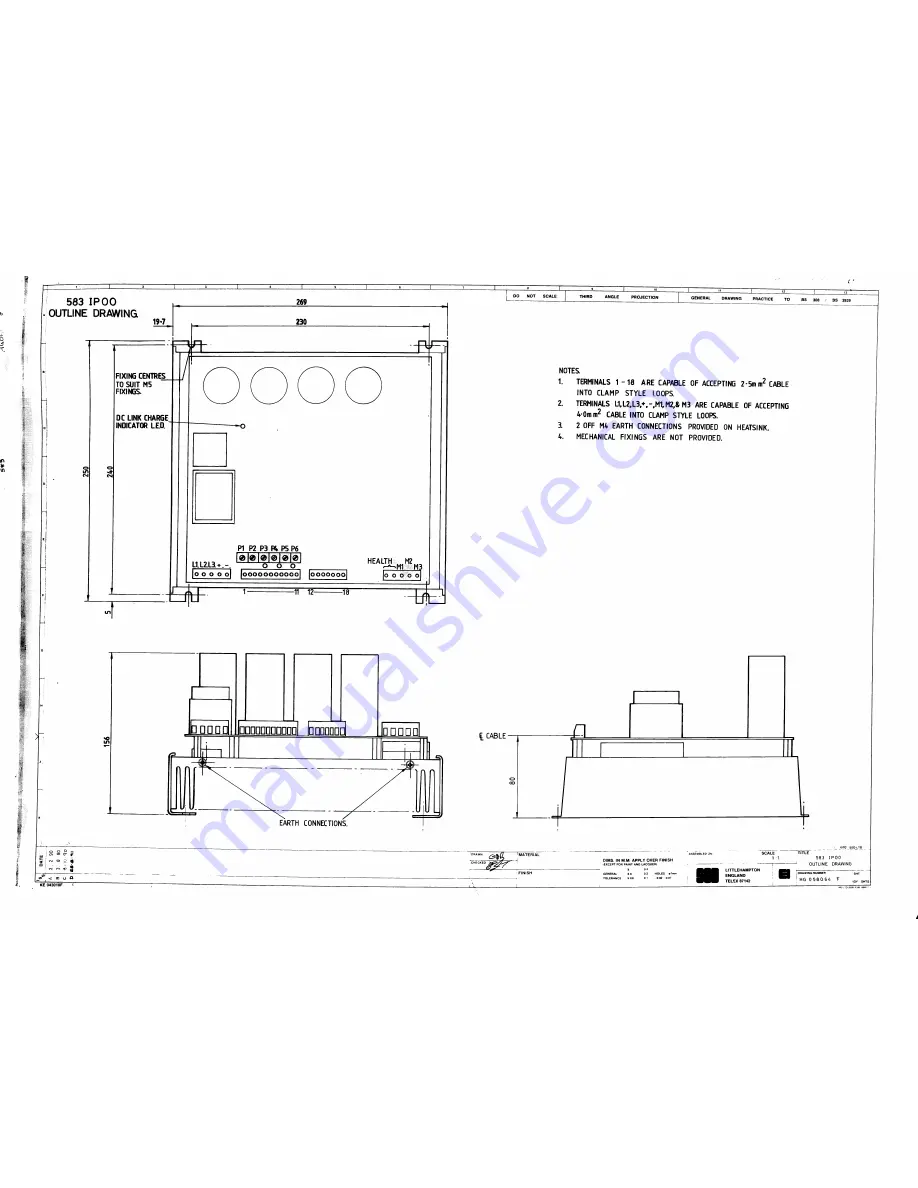 Eurotherm 582 Product Manual Download Page 9