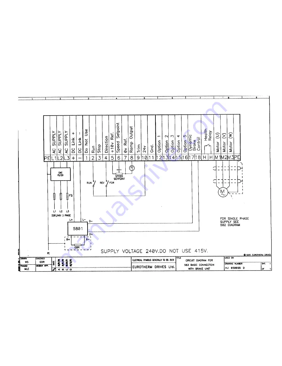 Eurotherm 582 Скачать руководство пользователя страница 23