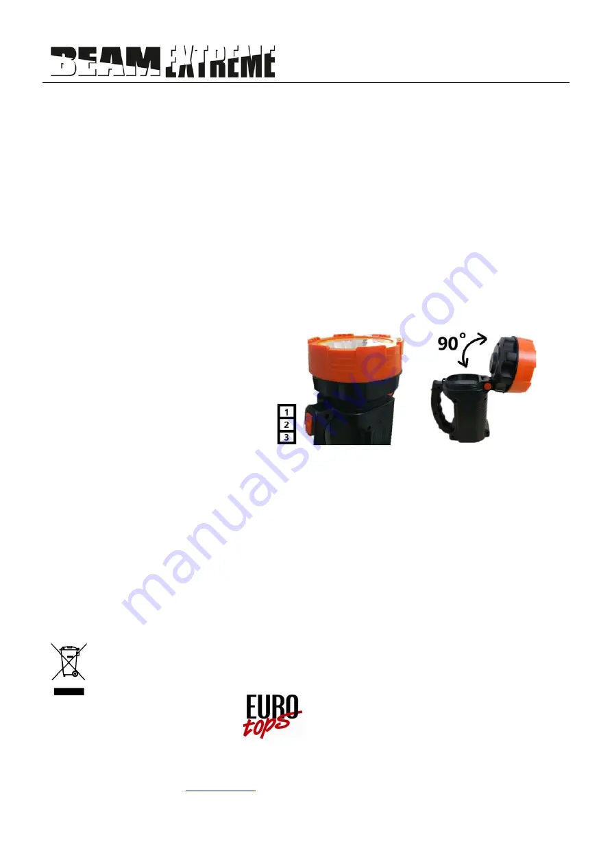 Eurotops BEAM EXTREME 41215 Manual Download Page 6