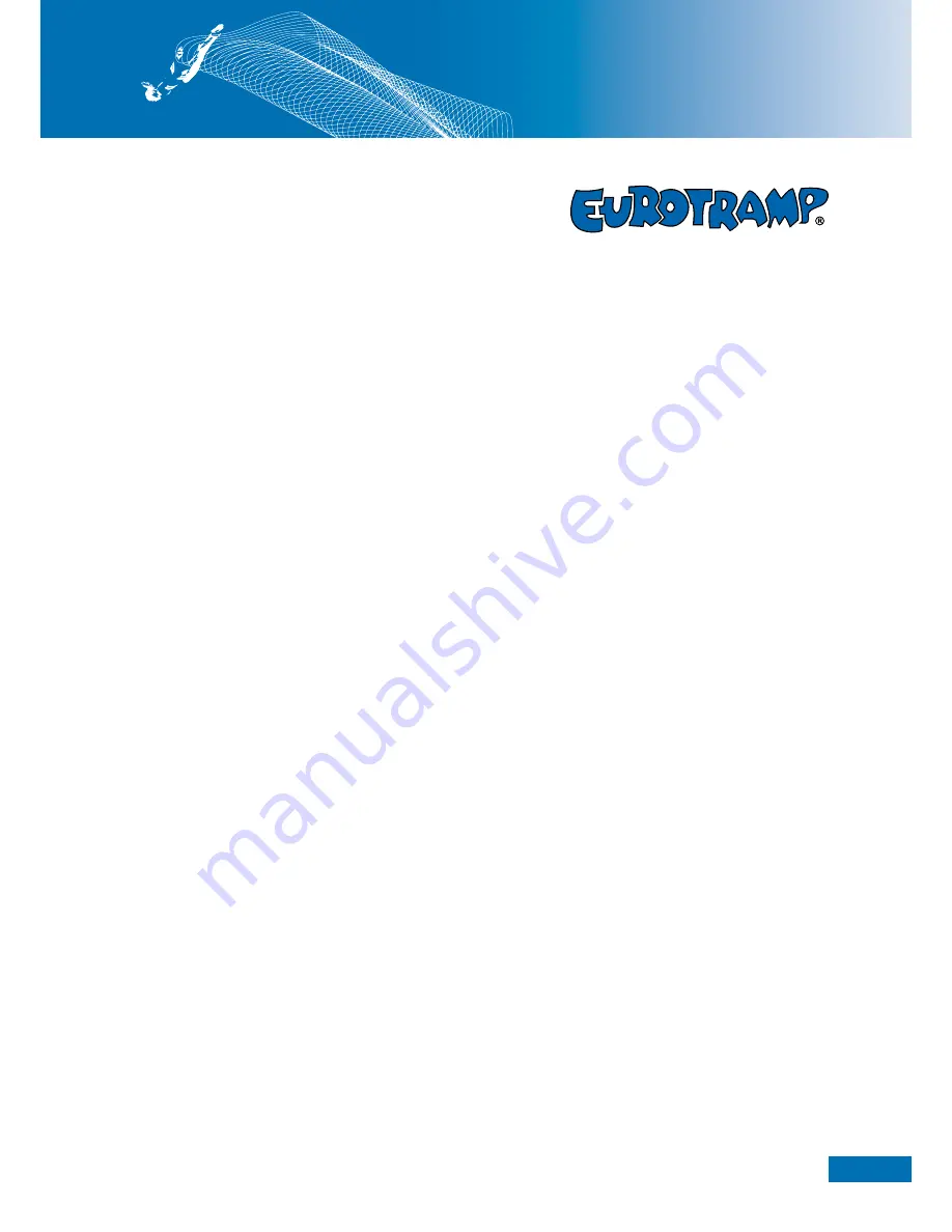 Eurotramp 97505 Use, Maintenance And Assembly Instructions Download Page 7