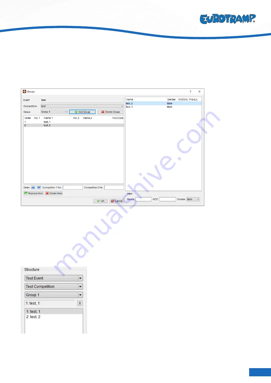 Eurotramp HDTS trampoline measurement system User Manual Download Page 19