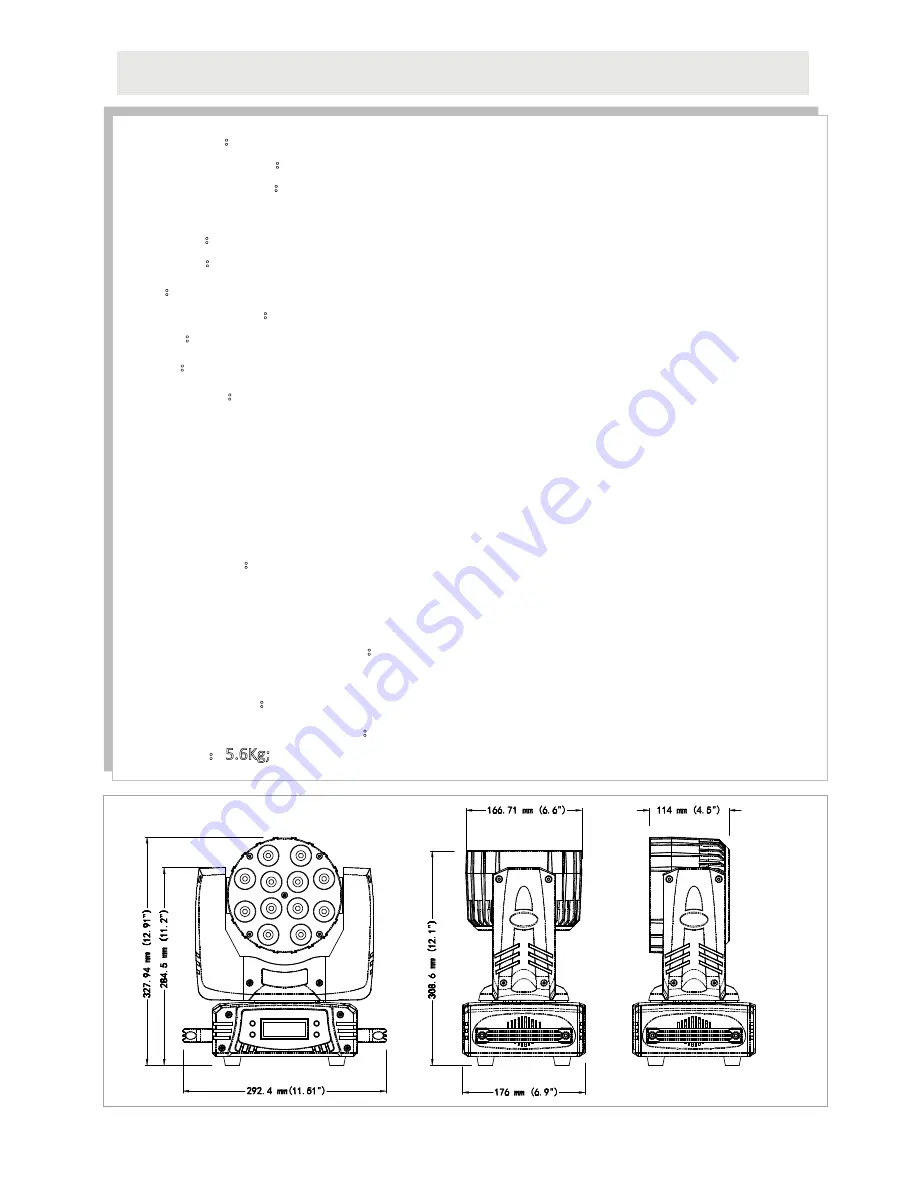 EV LIGHT EV BM1012 User Manual Download Page 4