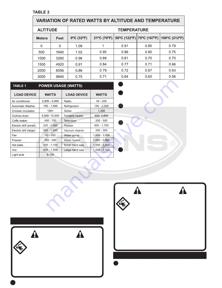 Evans G35MG0650K Manual Download Page 4