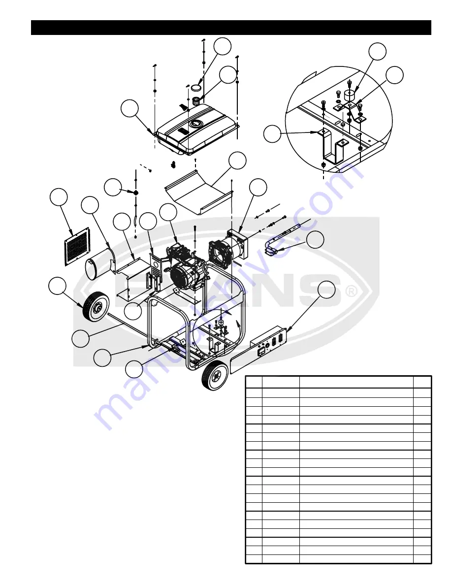 Evans G60MG1000THW User Manual Download Page 19