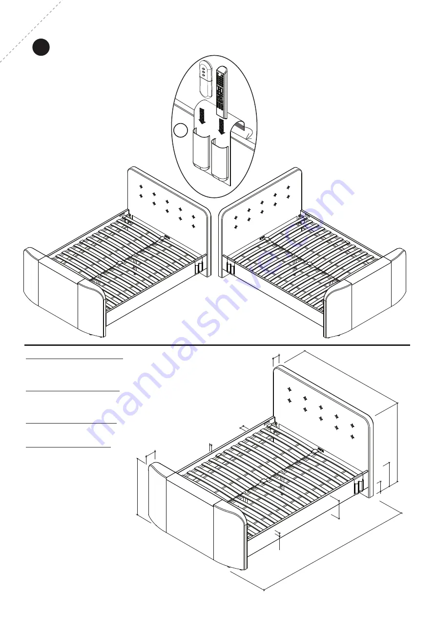 Evans TV Bed Assembly Manual Download Page 11