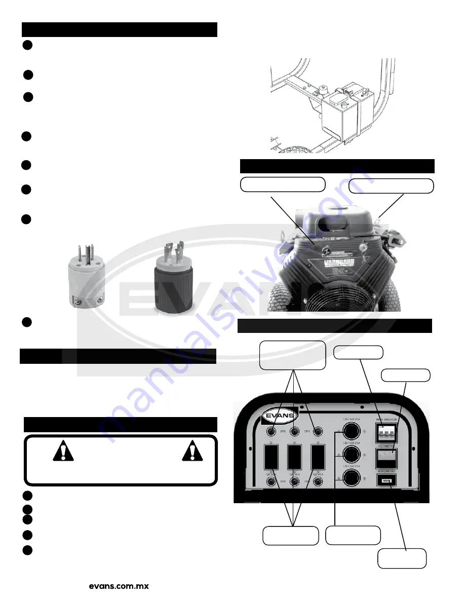 Evans VANGUARD G185MG3500BS Owner'S Manual Download Page 6