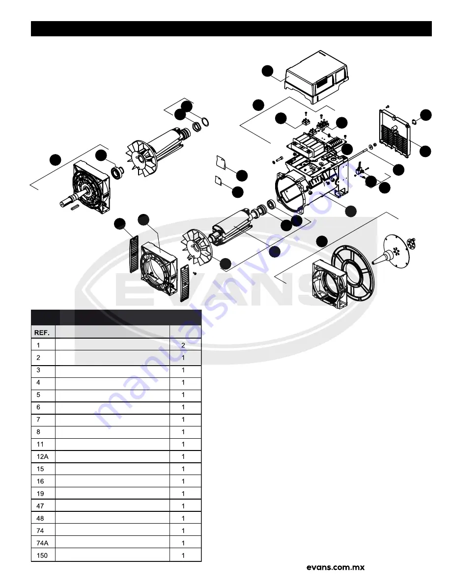 Evans VANGUARD G185MG3500BS Owner'S Manual Download Page 23