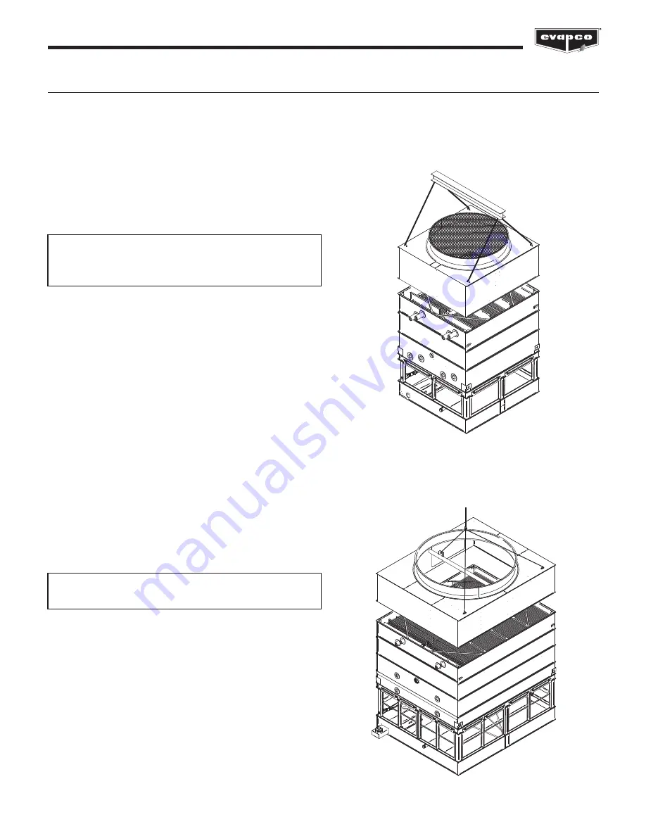 EVAPCO ATC-DC Series Rigging And Assembly Instructions Download Page 9