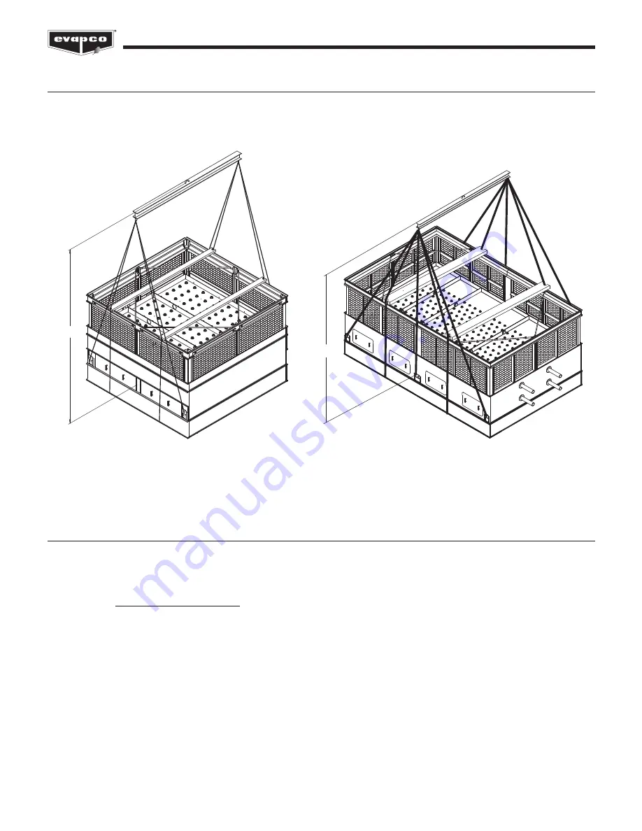 EVAPCO ESW4 Rigging And Assembly Instructions Download Page 4