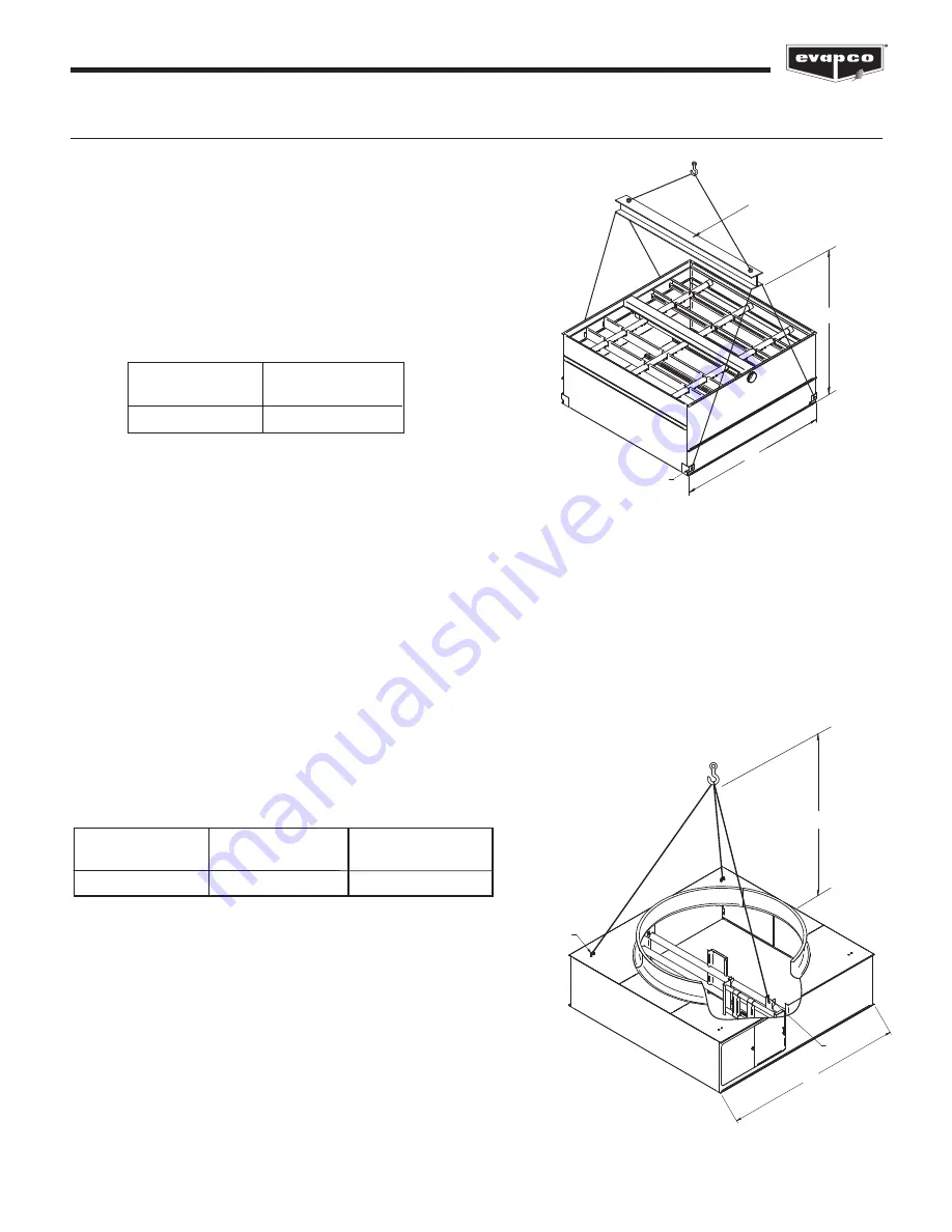 EVAPCO ESW4 Rigging And Assembly Instructions Download Page 7