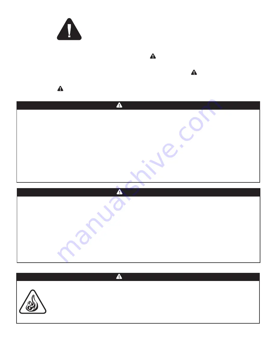 Even Embers GAS7200AS Owner'S Manual Download Page 2