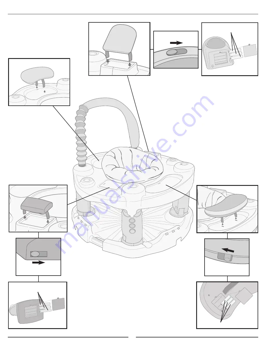 Evenflo ExerSaucer Triple Fun Manual Download Page 11