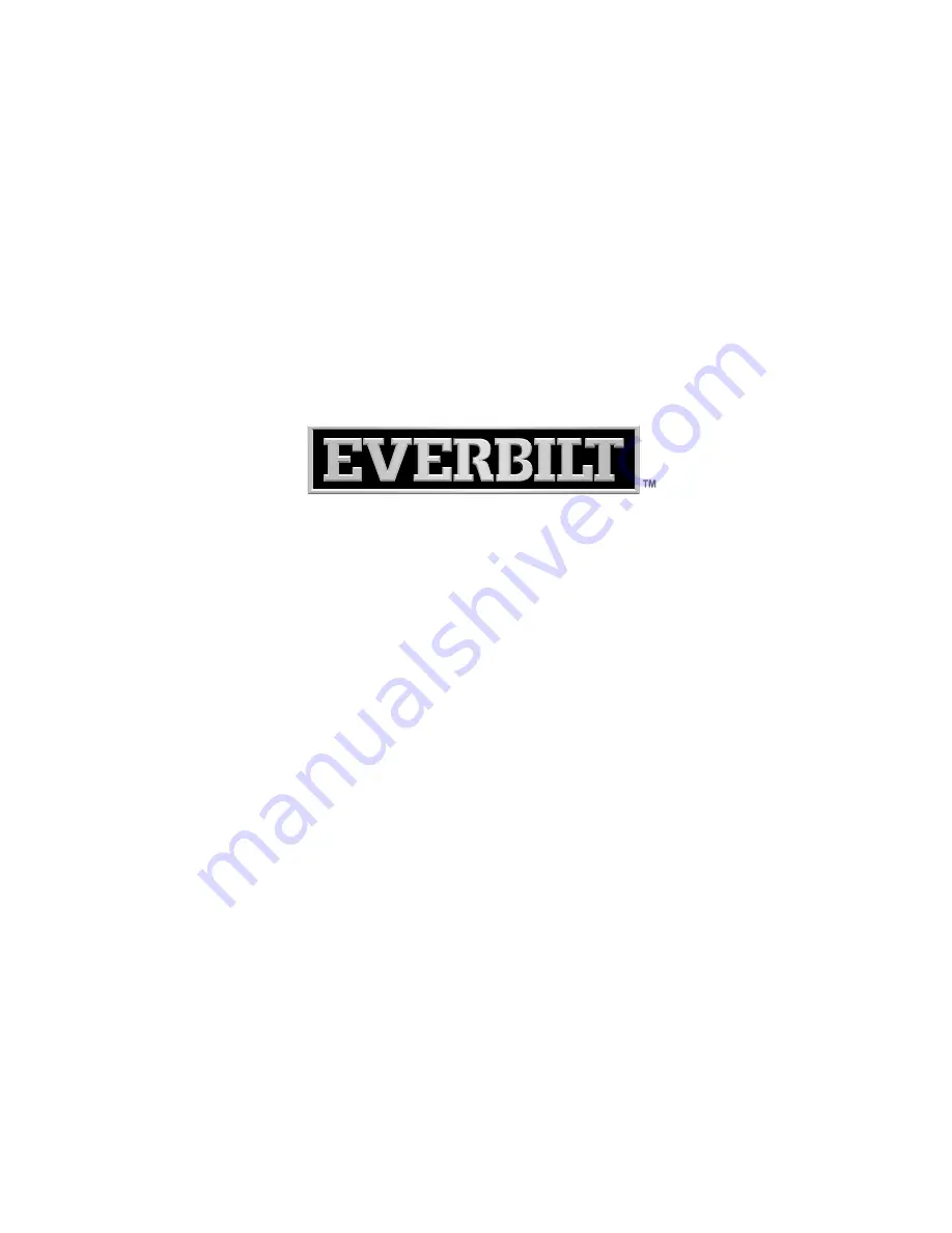 Everbilt 1001094021 Скачать руководство пользователя страница 16