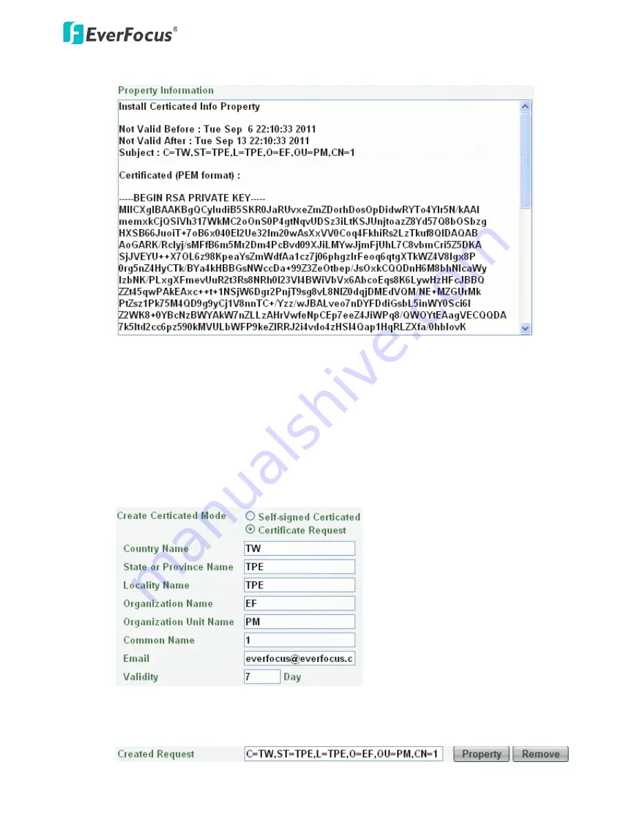 EverFocus 3320c User Manual Download Page 64