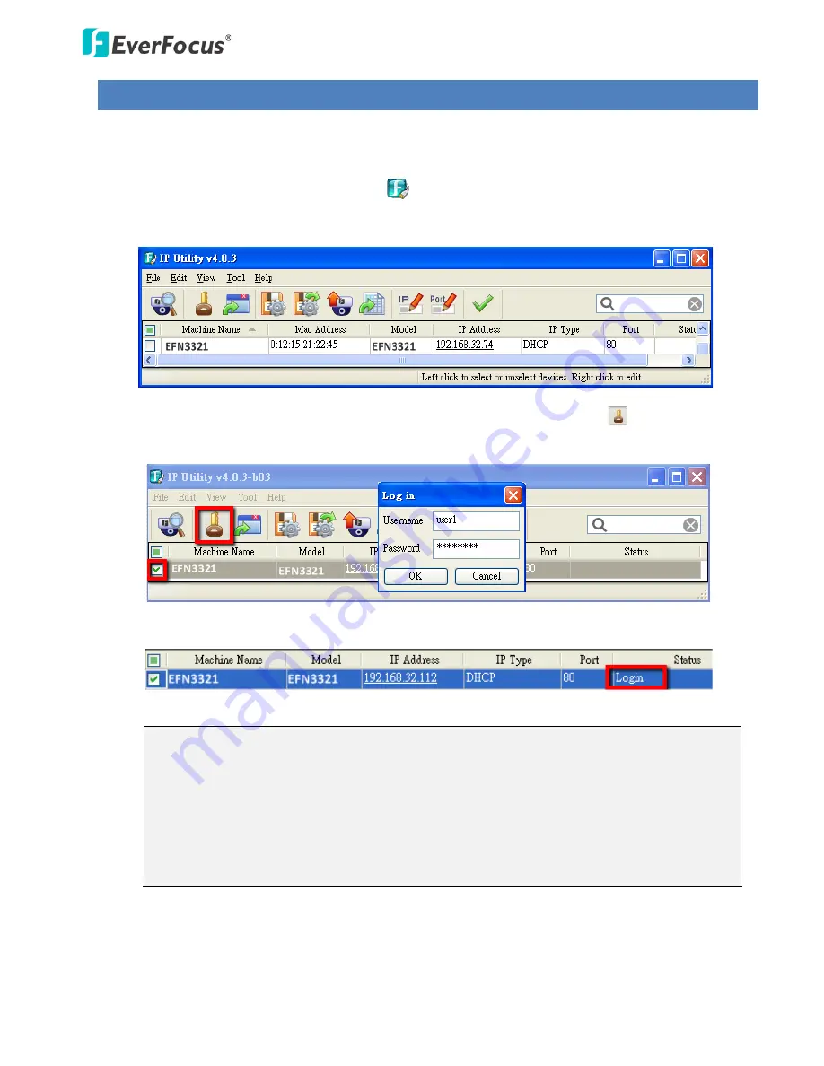 EverFocus 3320c User Manual Download Page 95