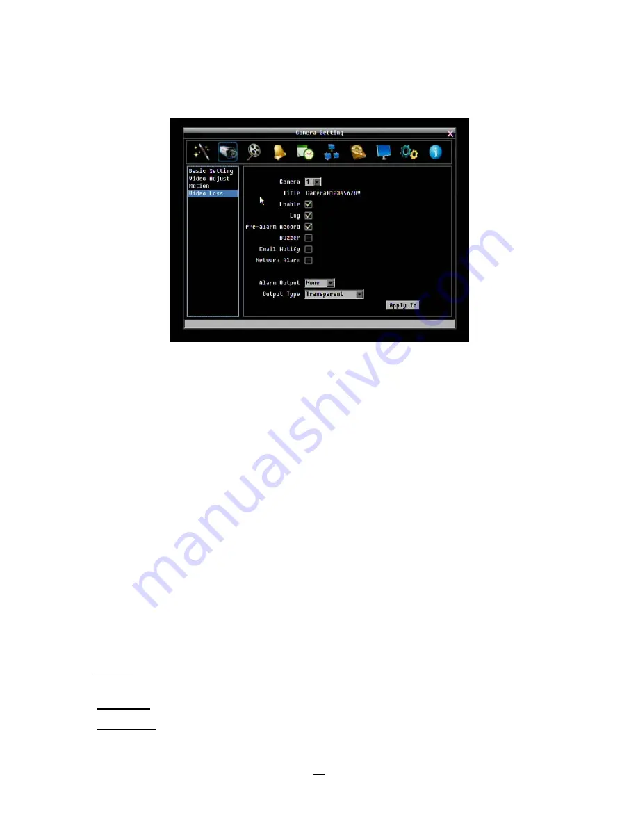 EverFocus ECOR264-4D2 User Manual Download Page 55