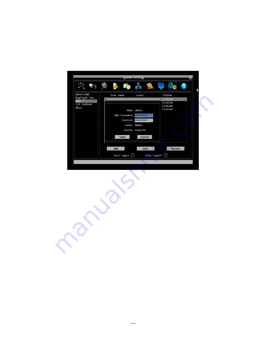 EverFocus ECOR264-4D2 User Manual Download Page 94