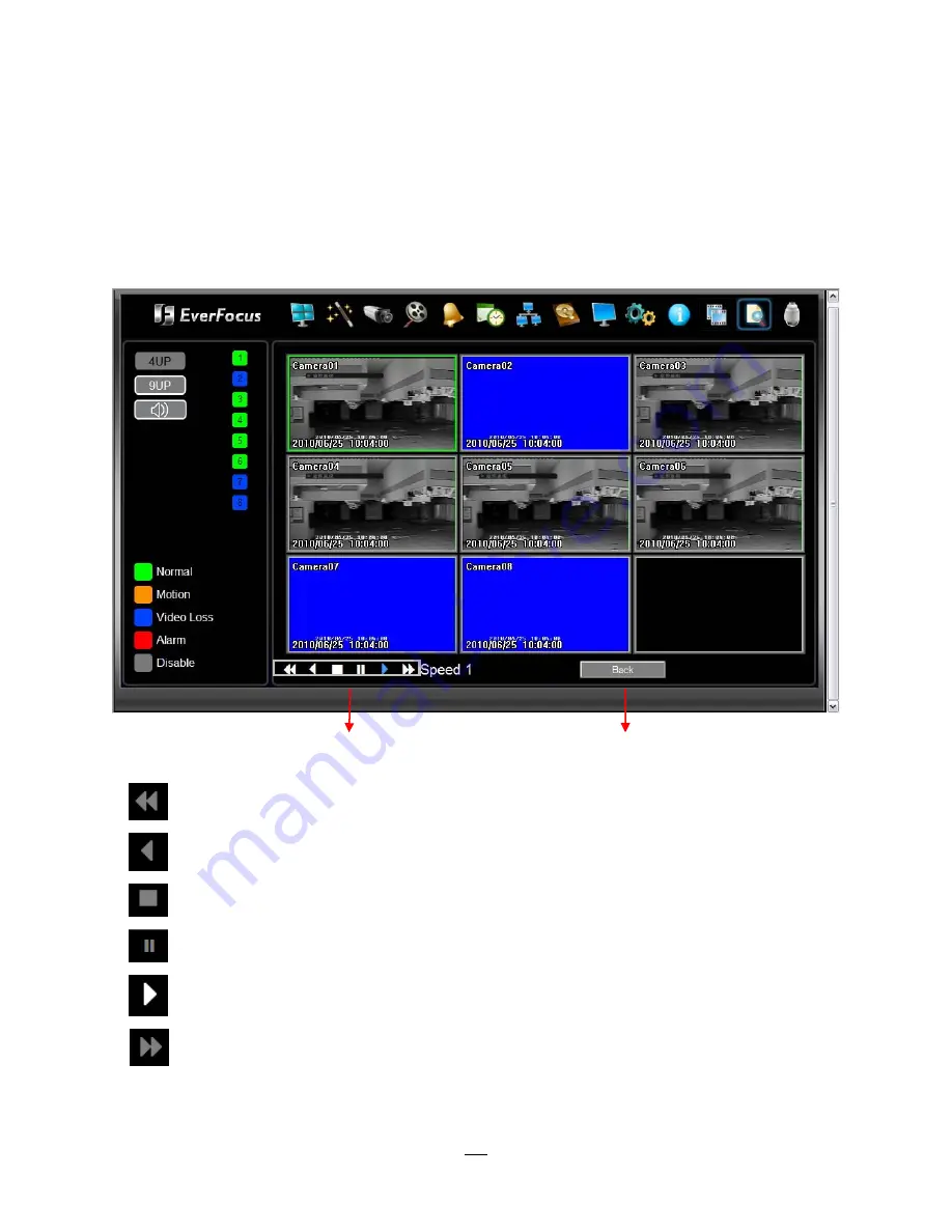 EverFocus ECOR264-4D2 Скачать руководство пользователя страница 124