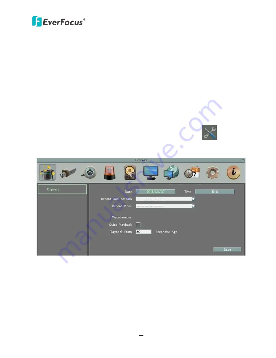 EverFocus ECOR960 16F2 User Manual Download Page 66