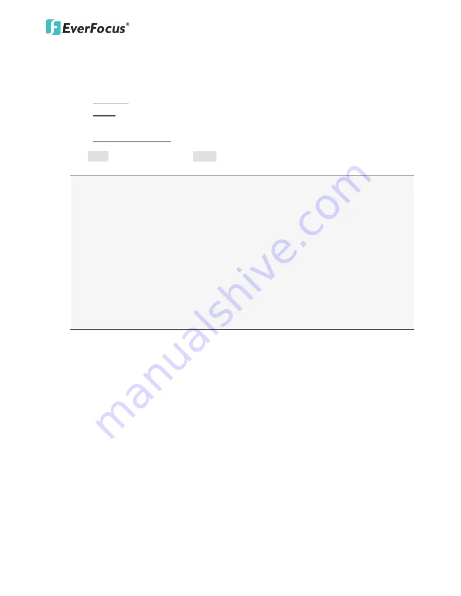 EverFocus EDN228 User Manual Download Page 34