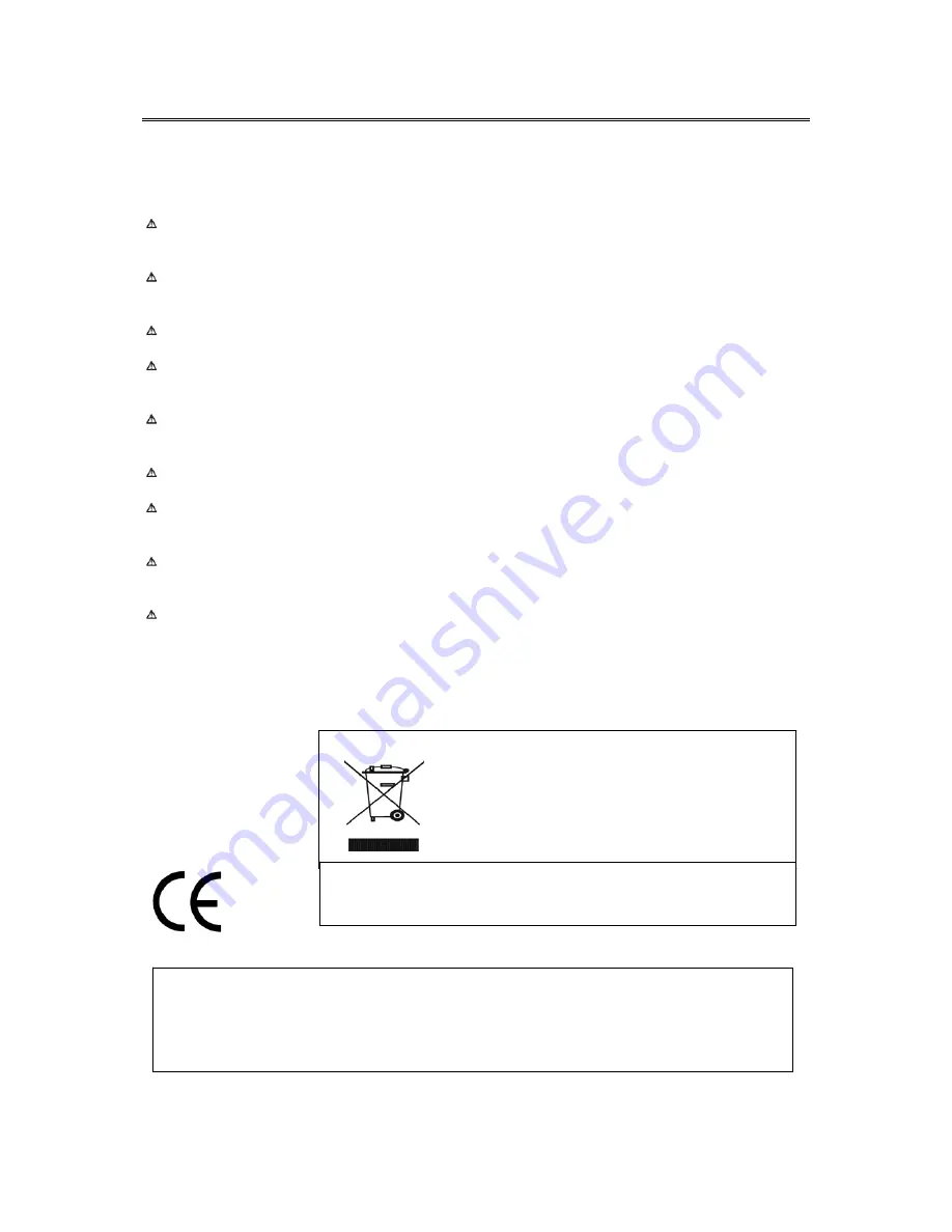 EverFocus EDR-1610A Installation & Operation Manual Download Page 2