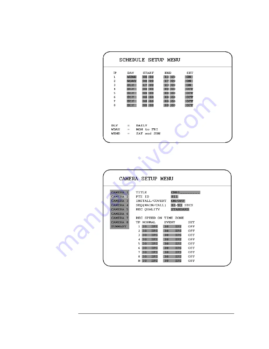 EverFocus EDR410H Insruction Manual Download Page 69