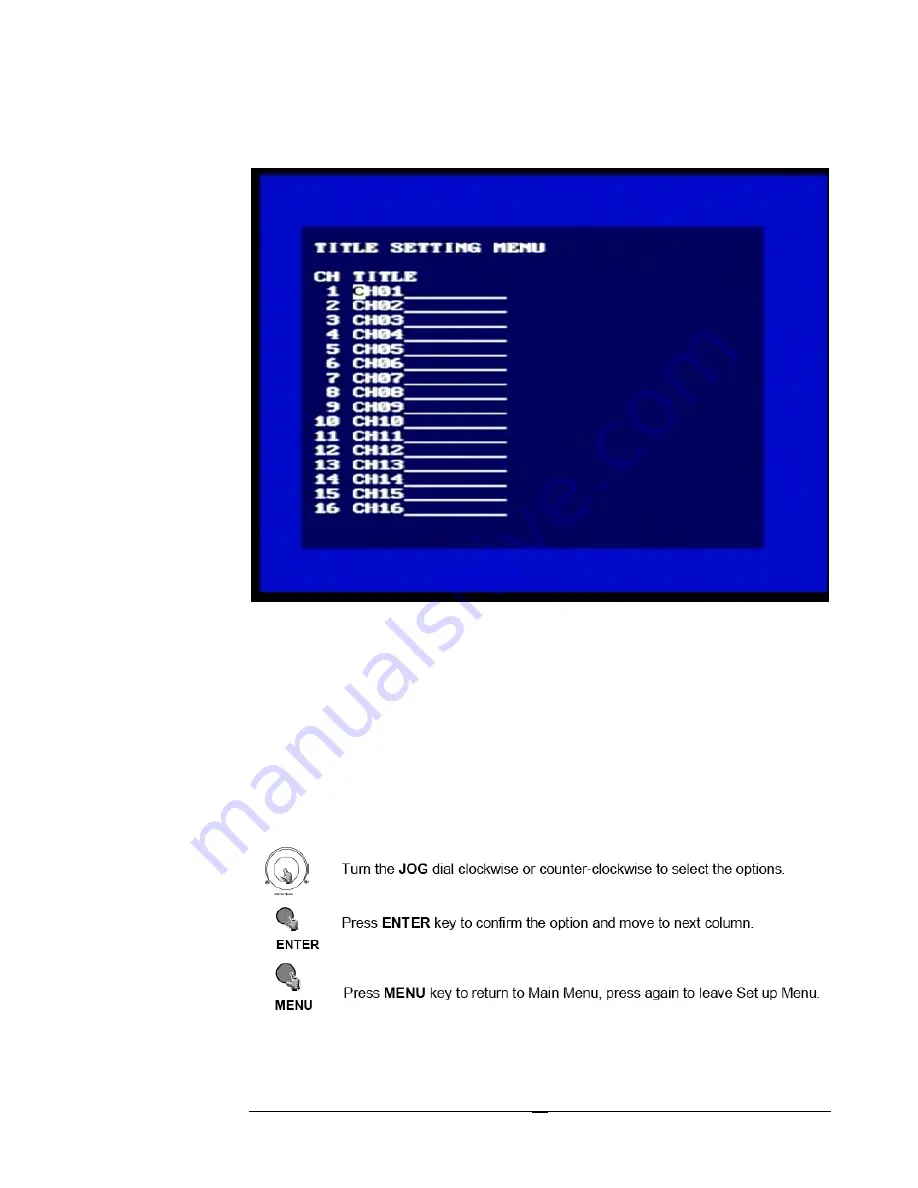 EverFocus EDSR 400F Instruction Manual Download Page 23