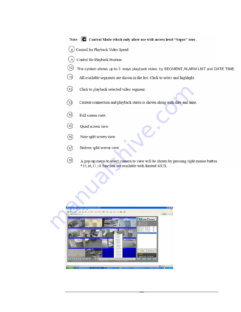 EverFocus EDSR 400F Instruction Manual Download Page 94