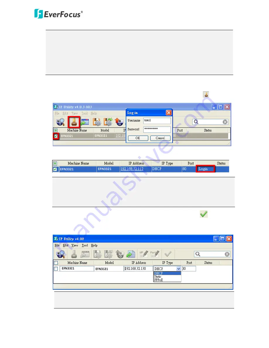 EverFocus EFN3321 Quick Installation Manual Download Page 19