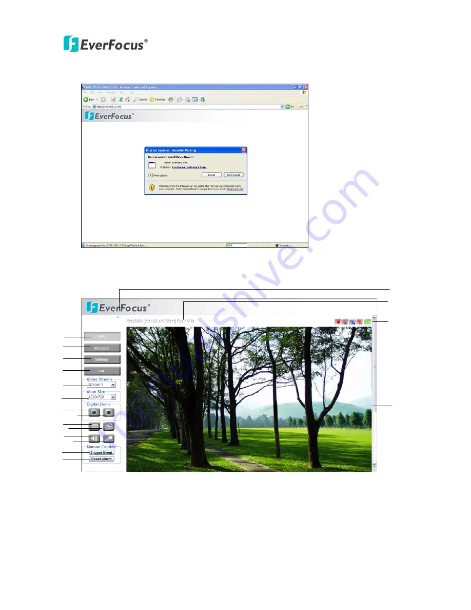 EverFocus EHN3200 User Manual Download Page 8