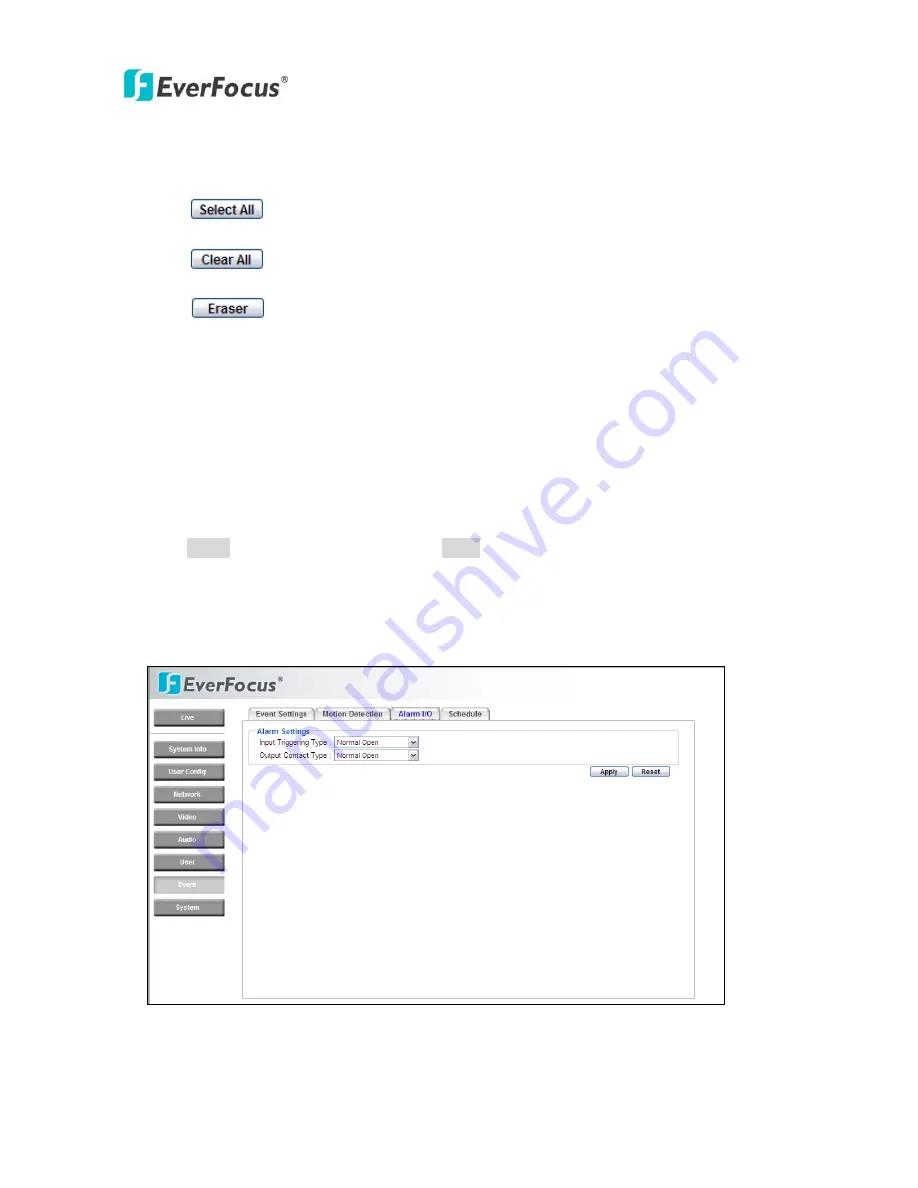 EverFocus EHN3200 User Manual Download Page 39