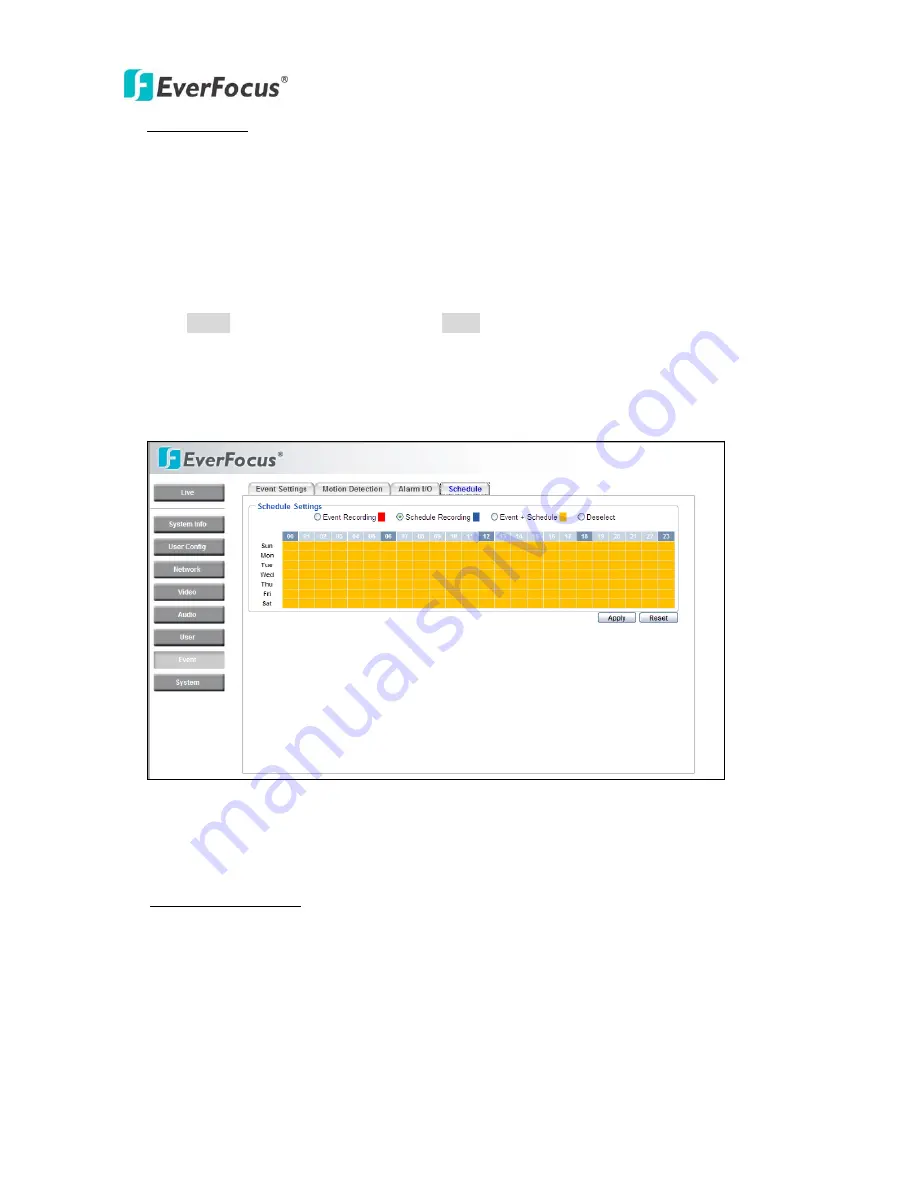 EverFocus EHN3200 User Manual Download Page 40