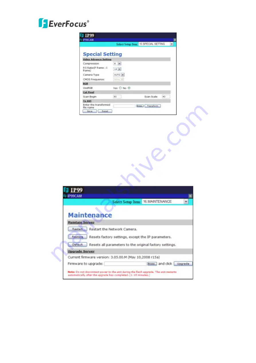 EverFocus EIP220 User Manual Download Page 30