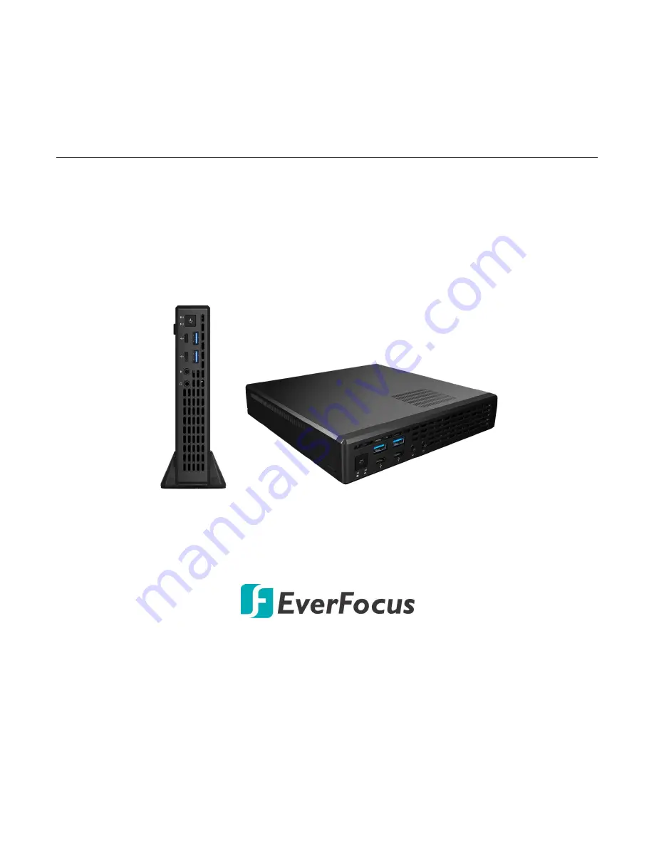 EverFocus eIVP-CFS-AI-D0000 Скачать руководство пользователя страница 1