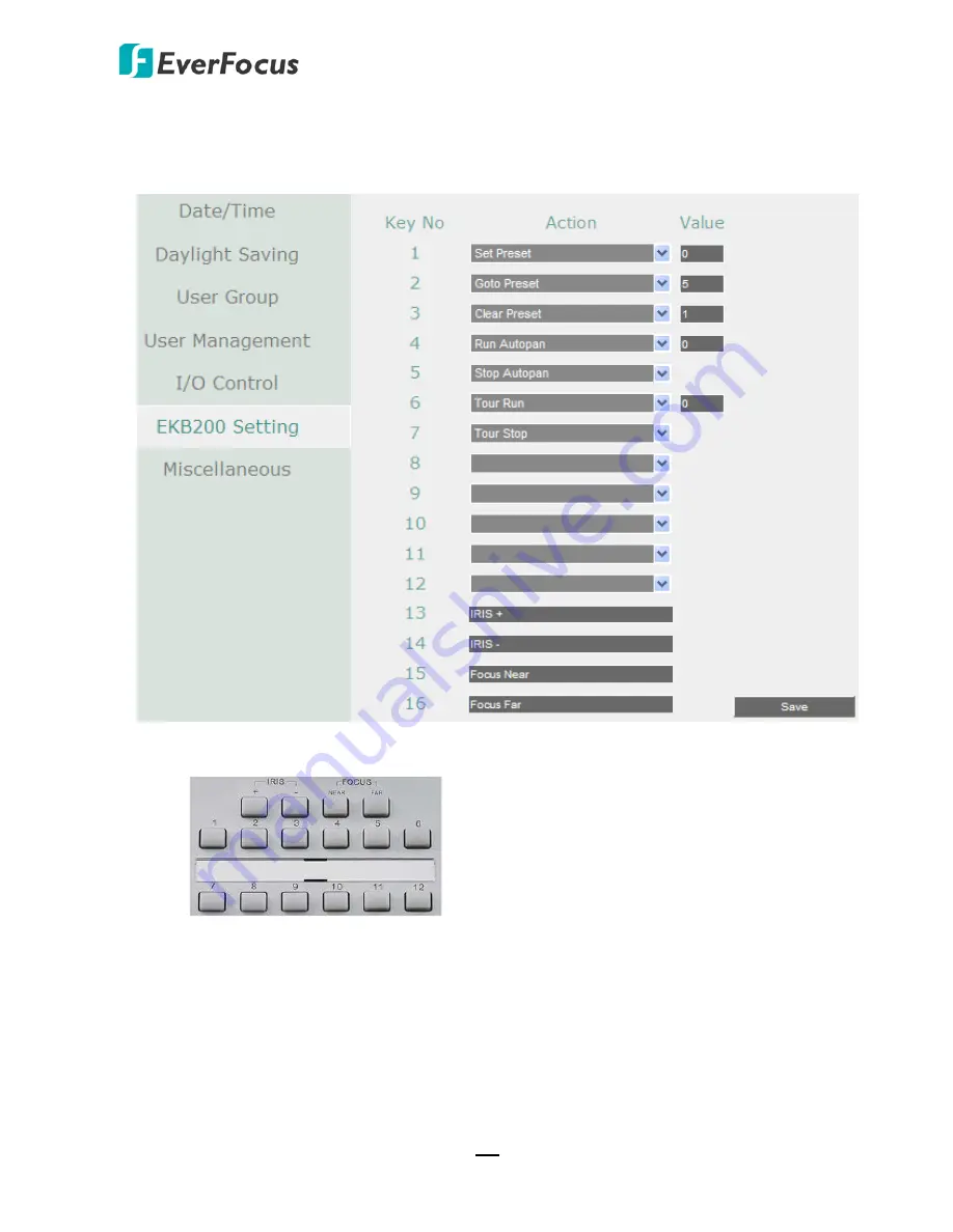 EverFocus EMV1200 FHD User Manual Download Page 183