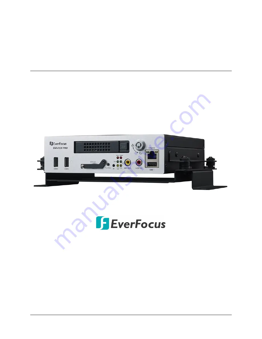 EverFocus EMV400 FHD Скачать руководство пользователя страница 1