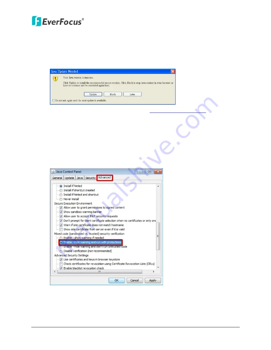 EverFocus ENVR8304D-8CH Quick Installation Manual Download Page 13