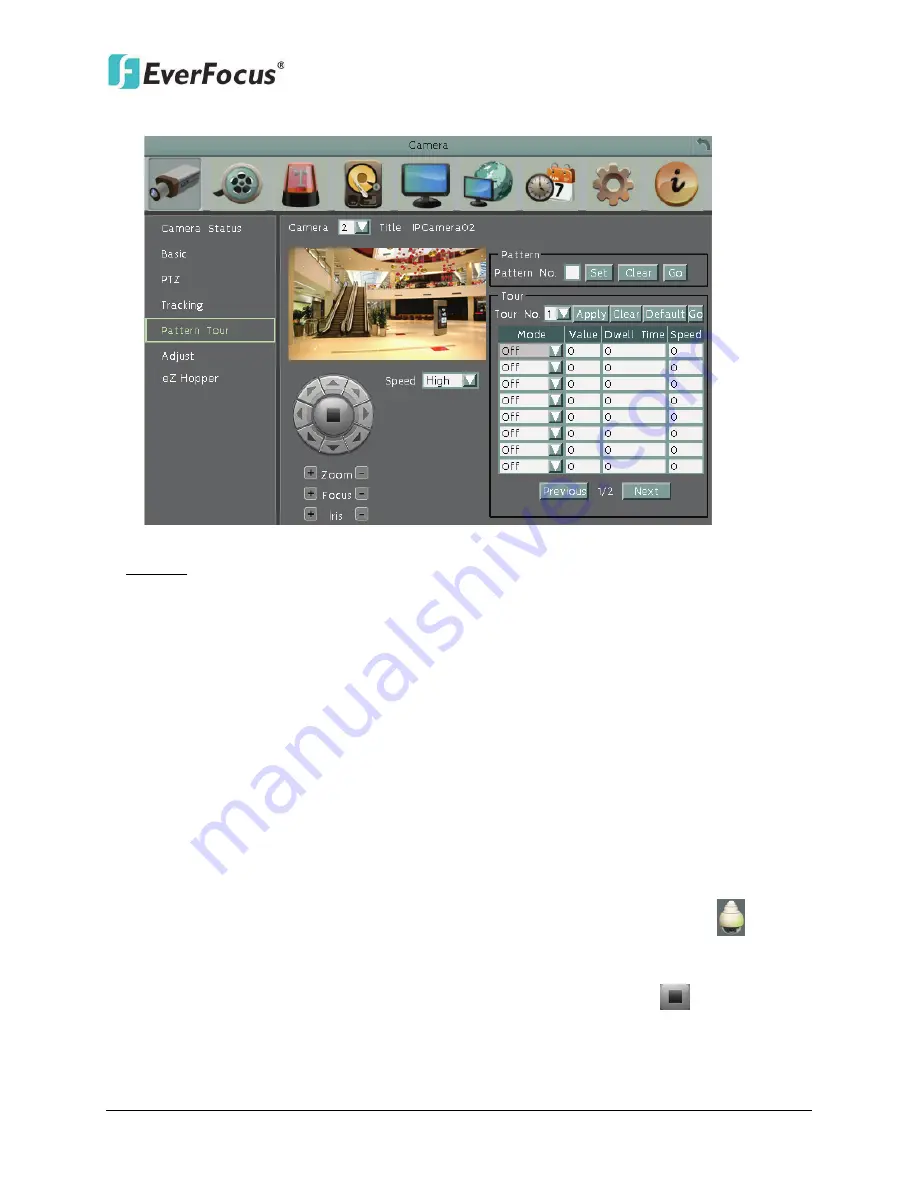 EverFocus ENVR8304D User Manual Download Page 76