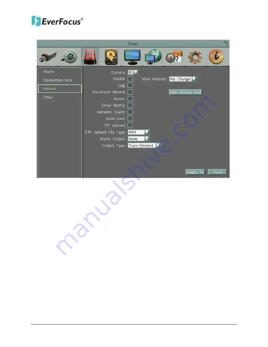 EverFocus ENVR8304D User Manual Download Page 90