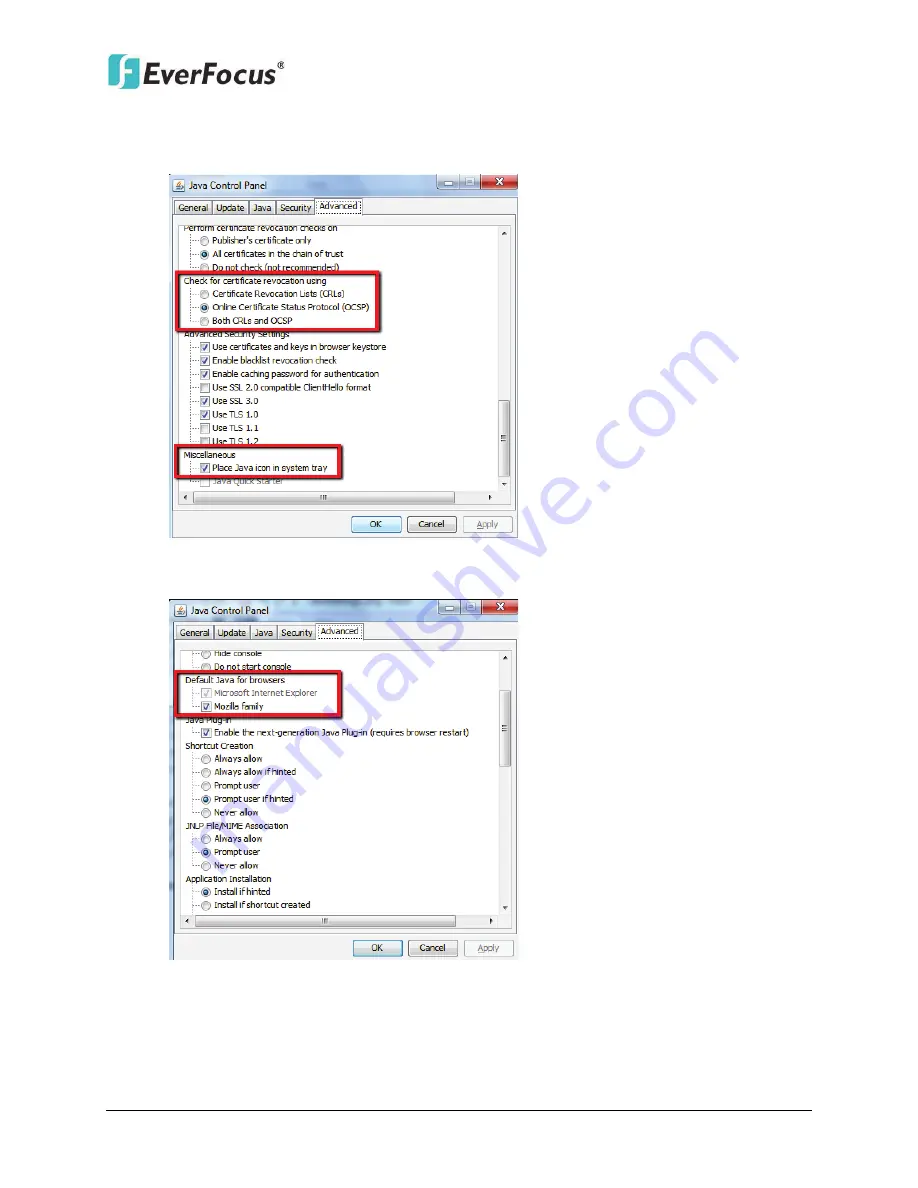 EverFocus ENVR8304D User Manual Download Page 140