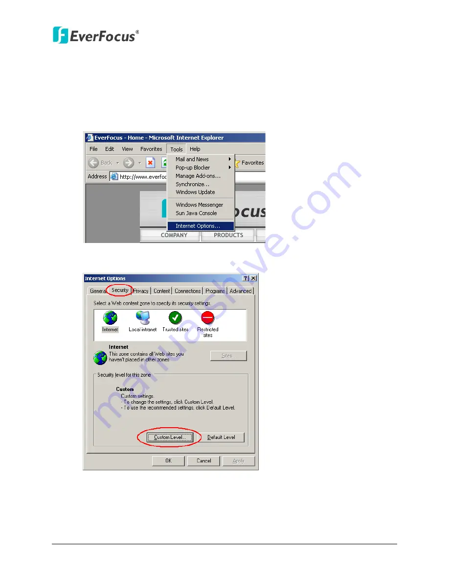 EverFocus ENVR8304E-8CH Quick Installation Manual Download Page 16