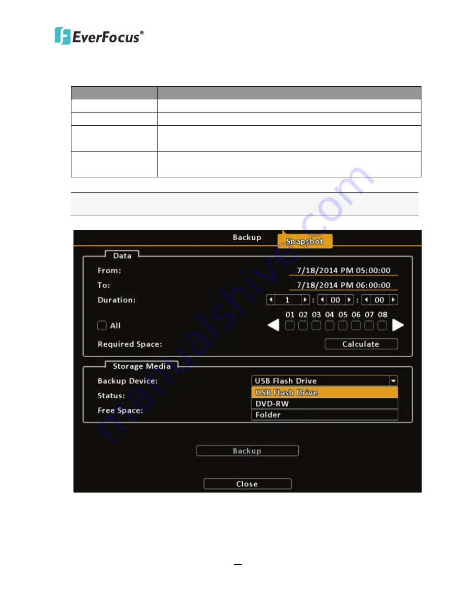 EverFocus EPHD16+U User Manual Download Page 46