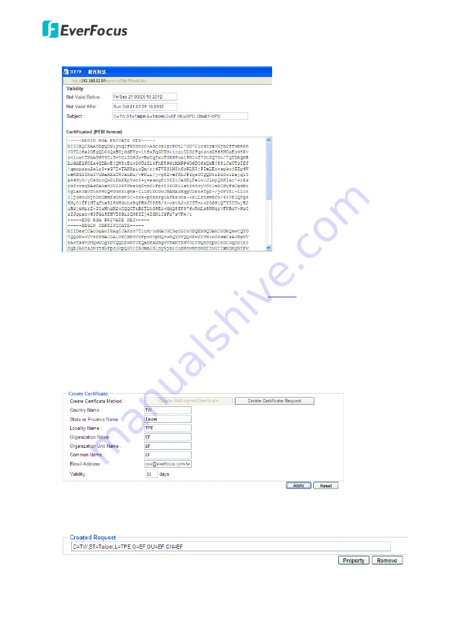 EverFocus EPN Series User Manual Download Page 58