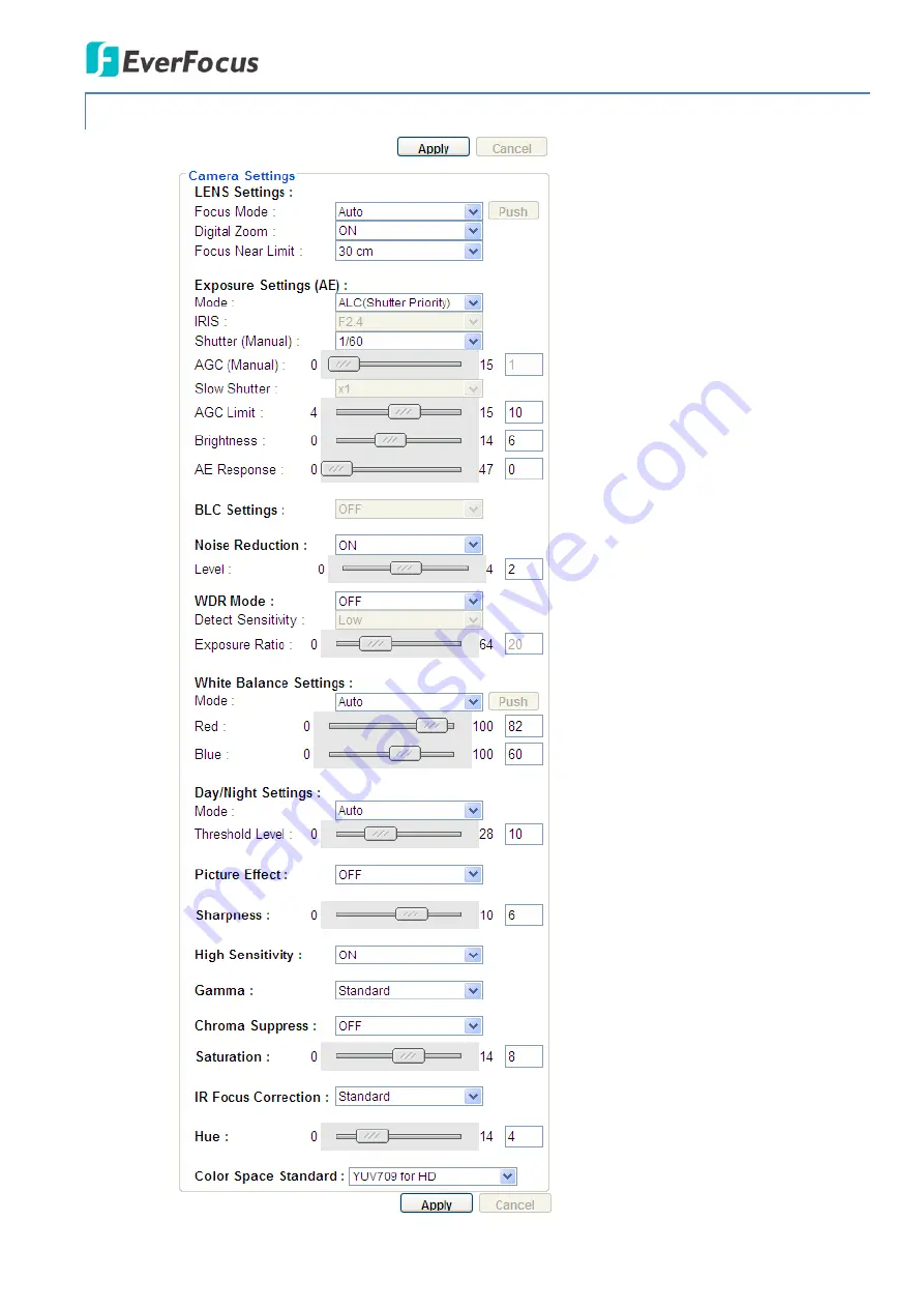 EverFocus EPN Series User Manual Download Page 65