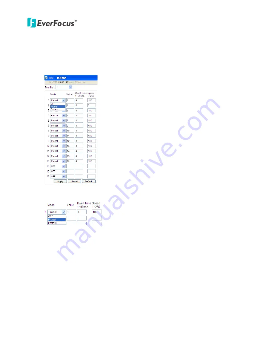 EverFocus EPN4122i Plus: User Manual Download Page 69