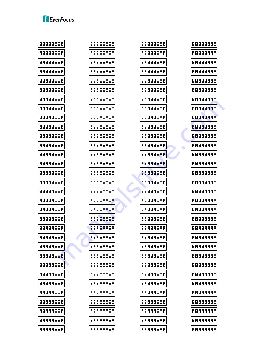 EverFocus EPTZ Series User Manual Download Page 14